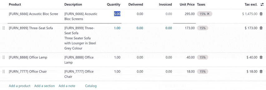 Odoo - Navigation With Arrow Keys (userScript)